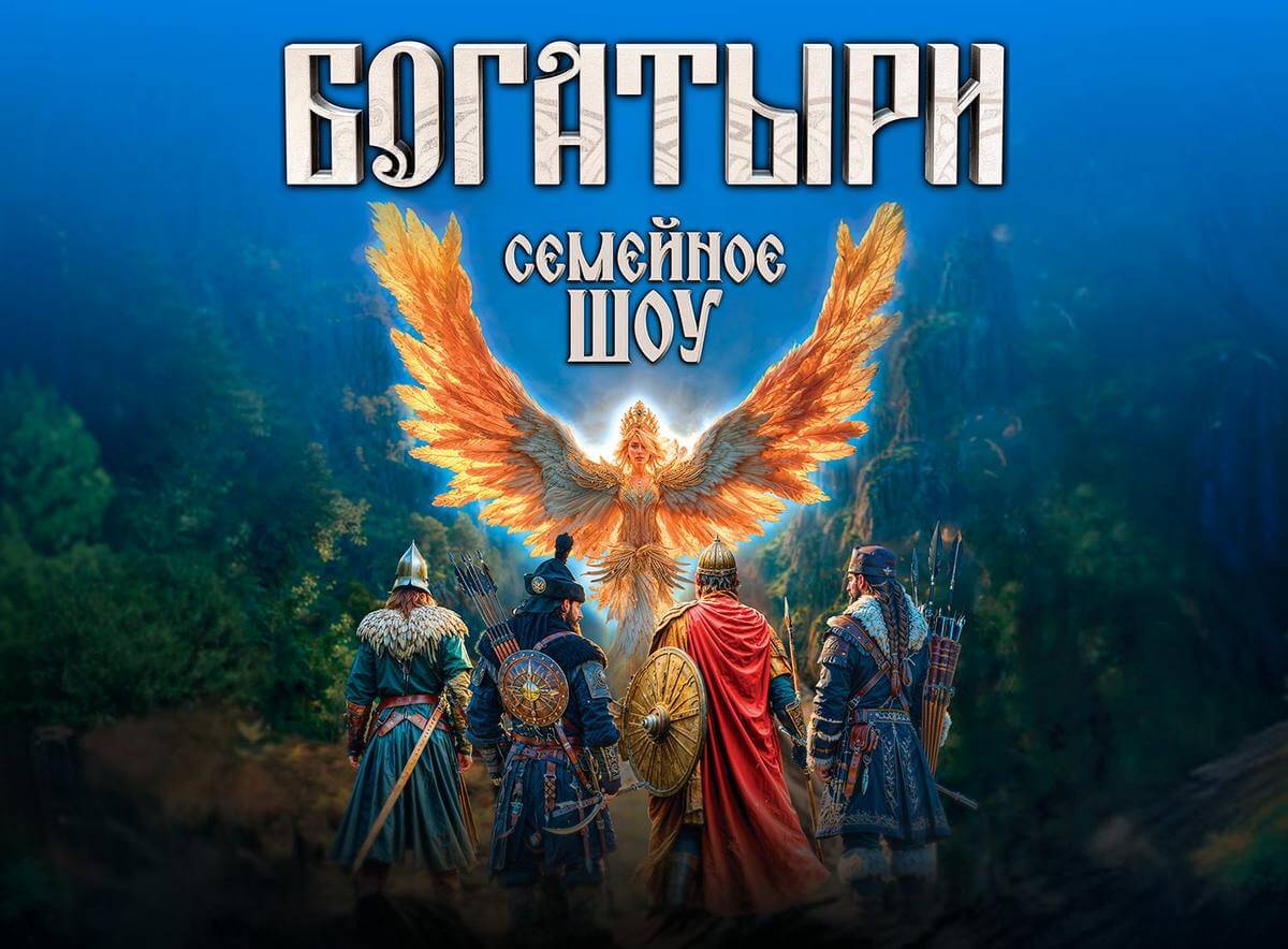 Премьера семейного шоу Богатыри 2 ноября