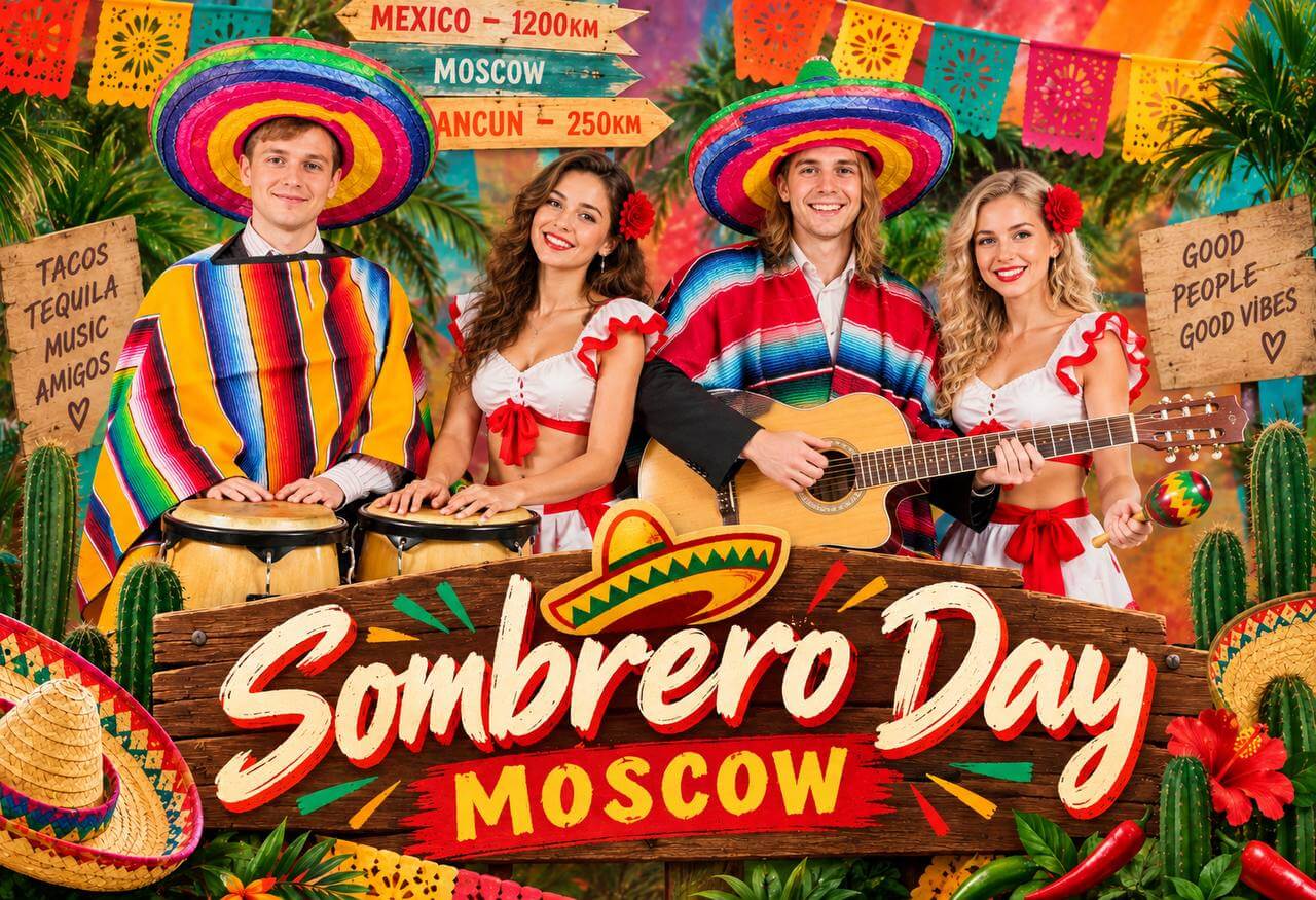 18 сентября, Sombrero Day Moscow, крыша районного центра «Место встречи — София»